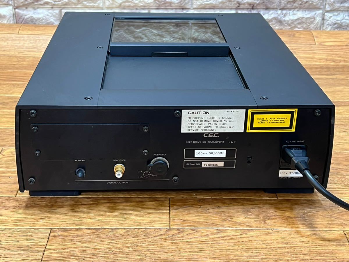 C.E.C CD プレーヤー ベルト ドライブ CD トランスポート TL1 C.E.C CD プレーヤー ベルト ドライブ CD トランスポート TL1