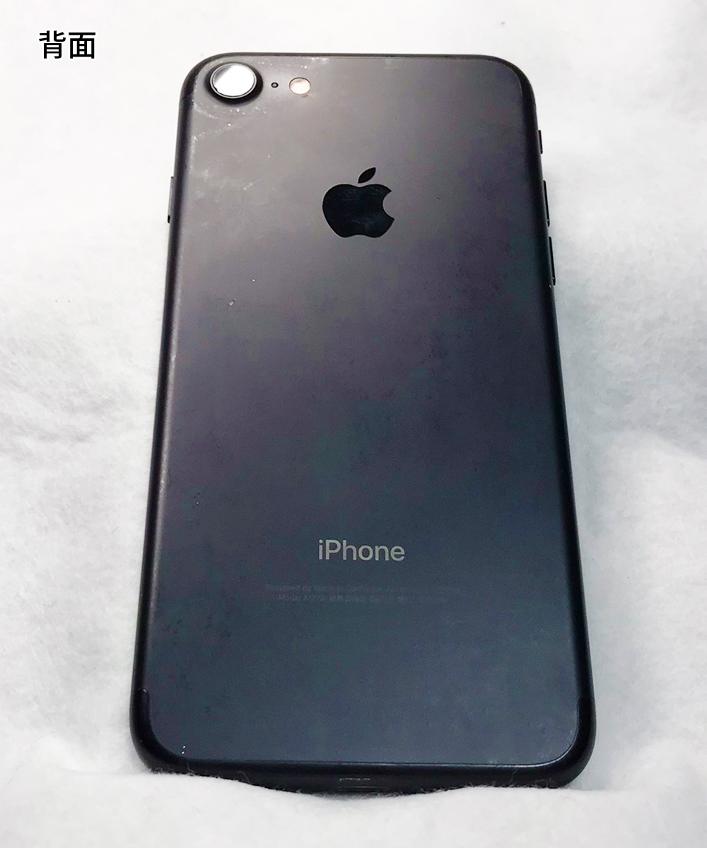 iPhone7 32GB ブラック Simフリー ジャンク(国内版SIMフリー)｜売買 