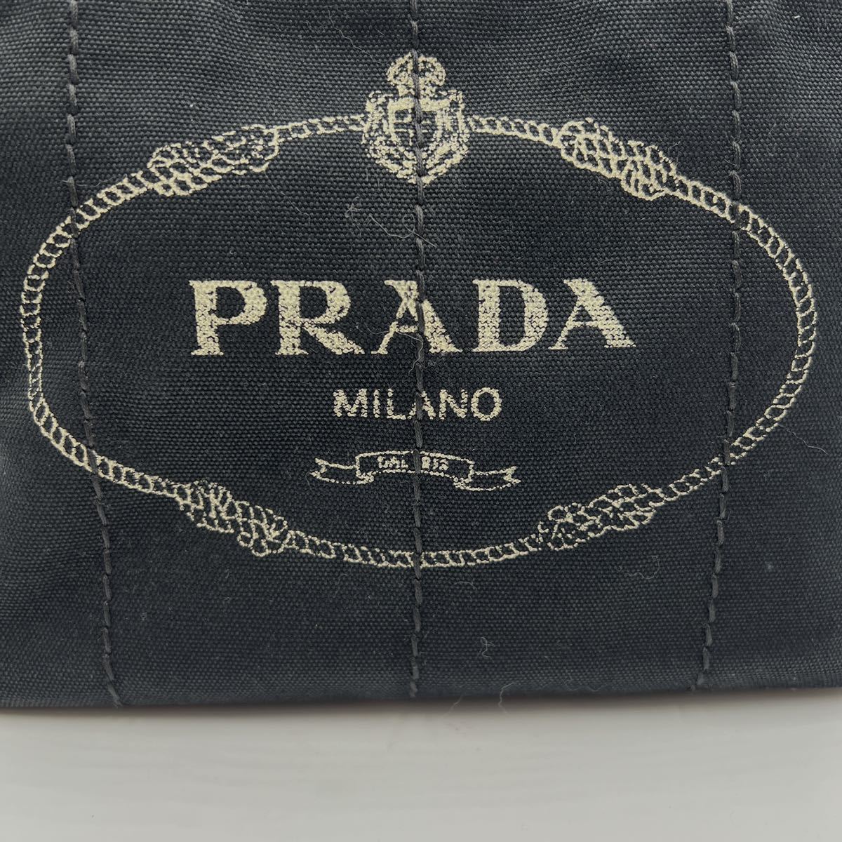 極美品】PRADA プラダ カナパ キャンバストートバッグ ハンドバッグ