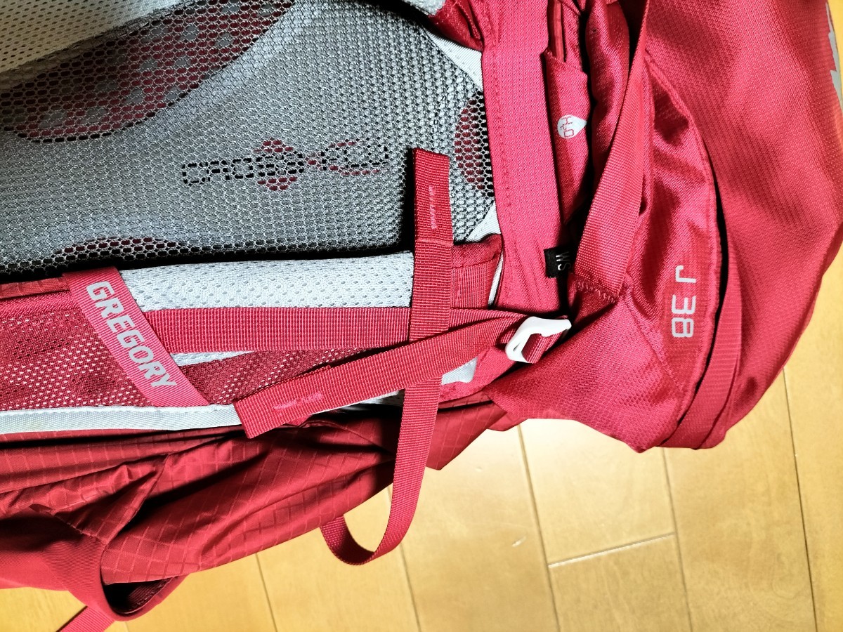 品質は非常に良い グレゴリー バックパック J38 WS 登山用品