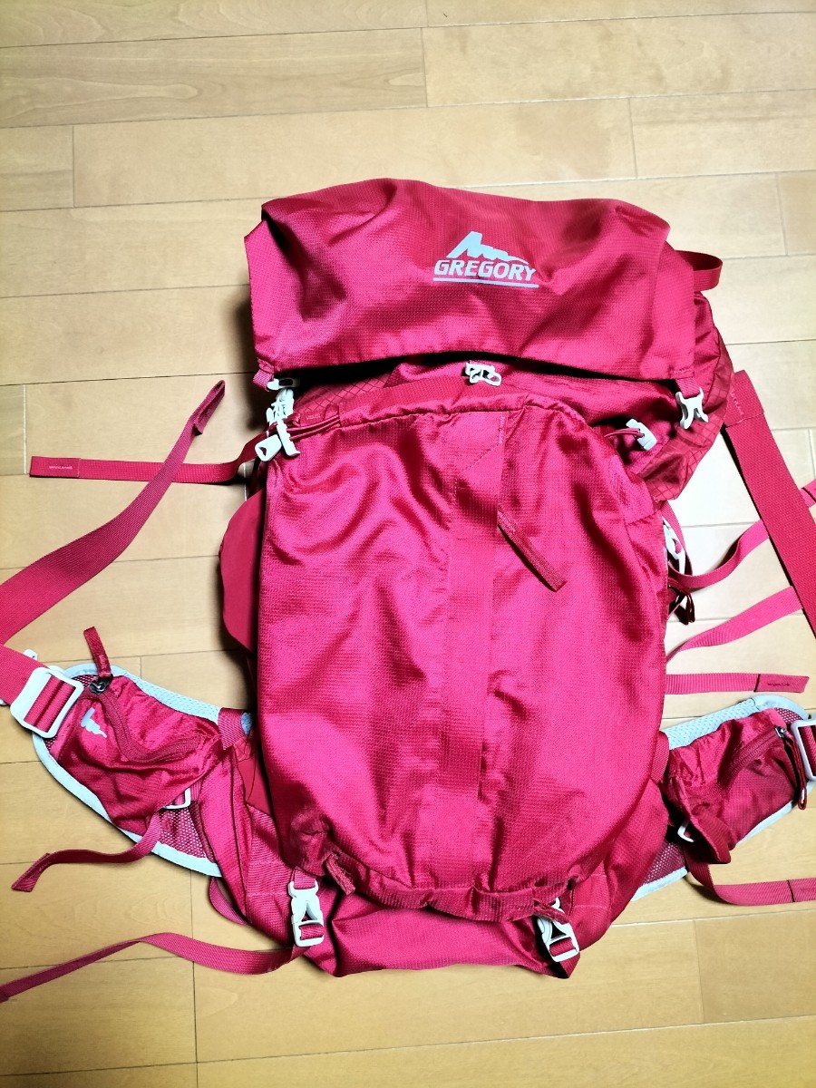 グレゴリー ザック リュック GREGORY J38 WS 登山 レインカバー付