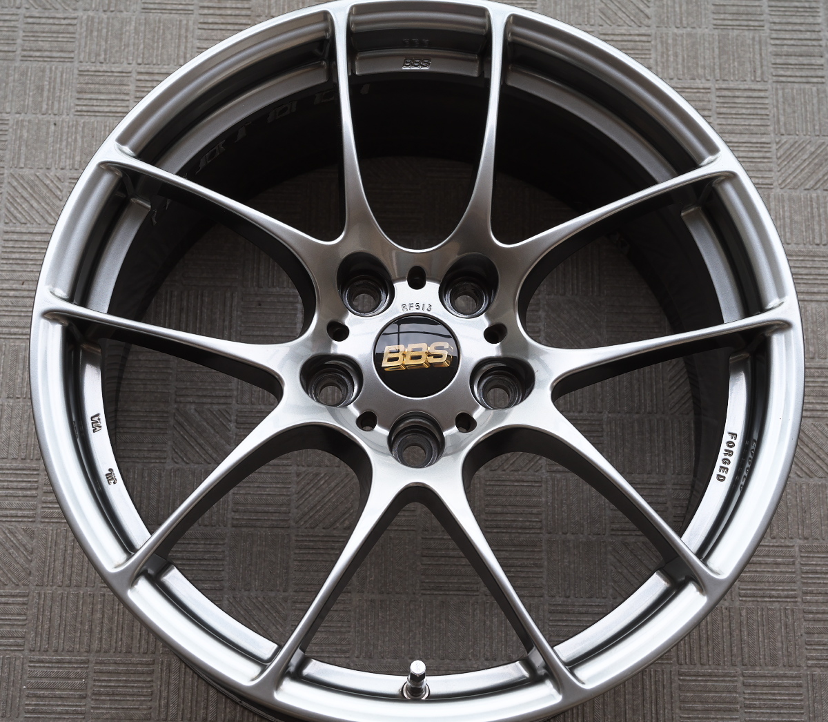 BBS JAPAN RF513 アルミ鍛造18インチ 軽量ホイール4本セット 18x8.0 5