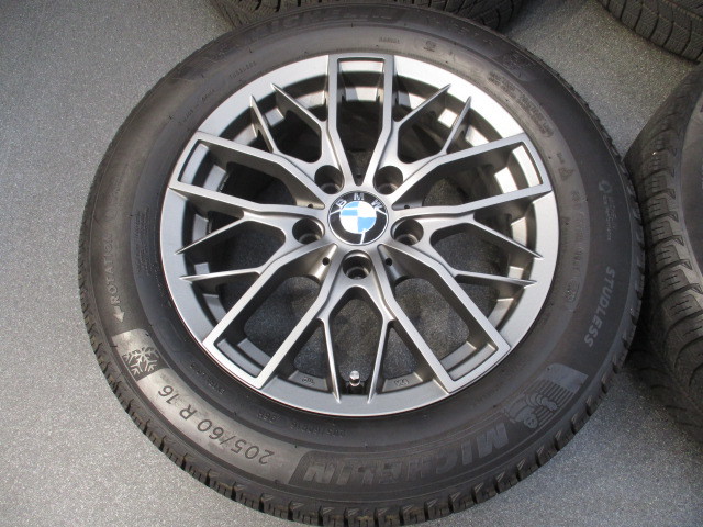 A:o!BMW 3se(F30/E90)用 16×7J+33 5H/120 MI X-ICE3+ 205/60R16 ユーロバーンMTX/スタッドレス/冬季用/3シリーズ/4シリーズ/F31/F32/F33_画像3