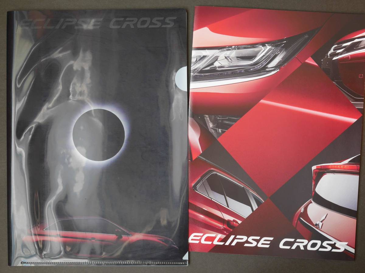 * Mitsubishi MMC Eclipse Cross MITSUBISHI ECLIPSE CROSS sale preceding leaflet + clear file *