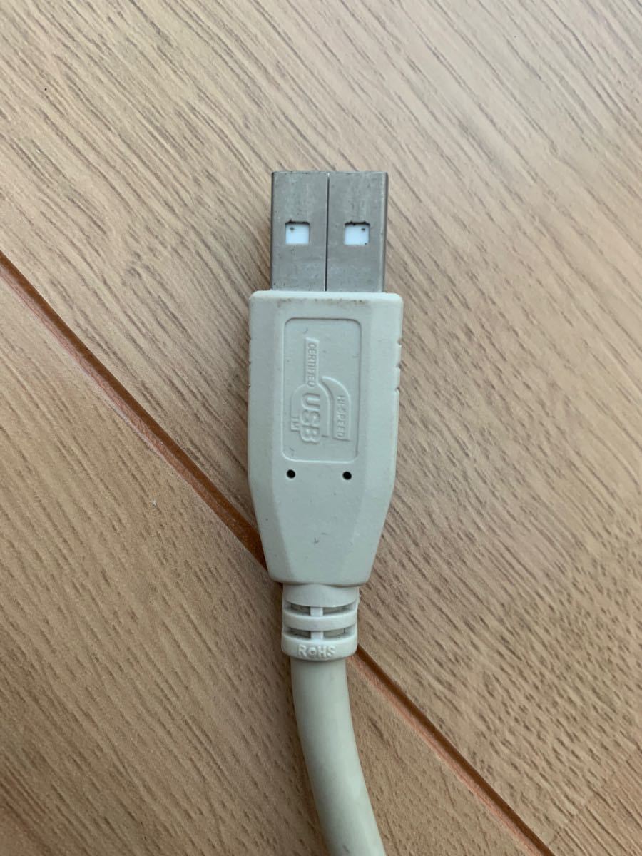USBケーブル Type-B　5m 変換