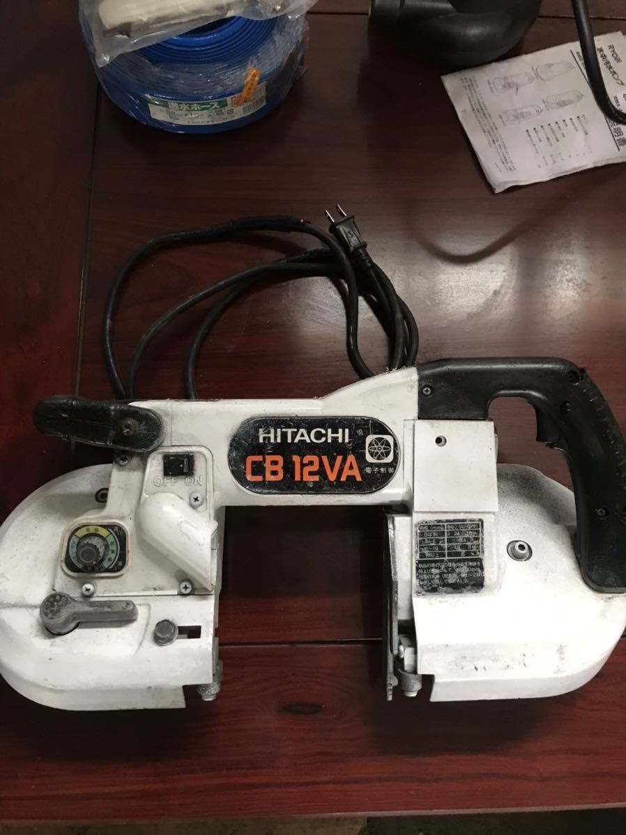 HITACHI ロータリーバンドソー C B 12v A 100v www.pibid.org