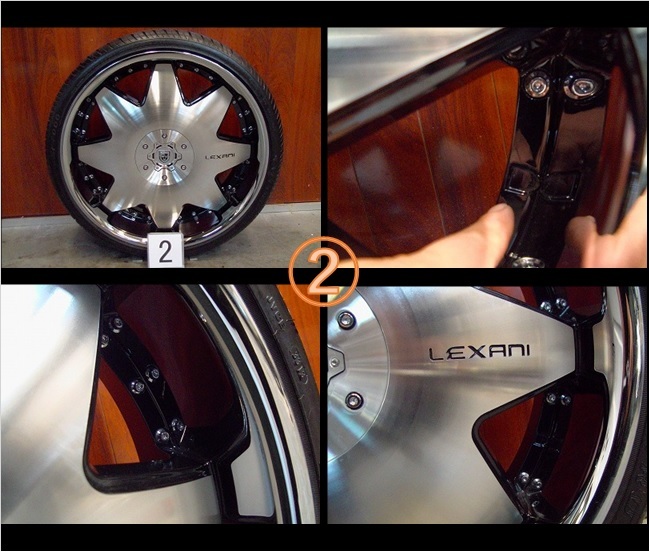 LEXANI LX-2 24 дюймовые легкосплавные колесные диски, шина 4 шт. комплект новый старый товар 300,300C, charger и т.п. 2010 год модели до для Chrysler Dodge 