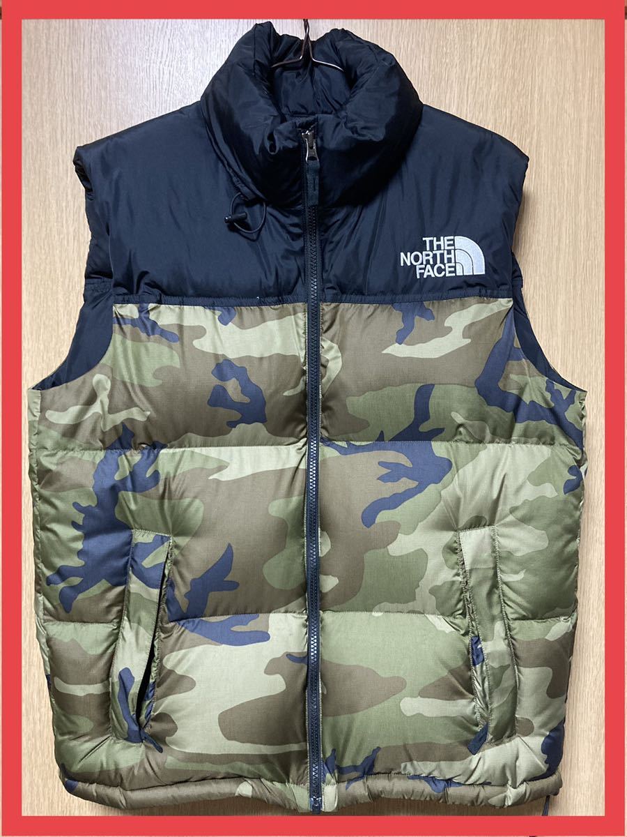 THE NORTH FACE ノース ヌプシ ダウンベスト 迷彩ND91844