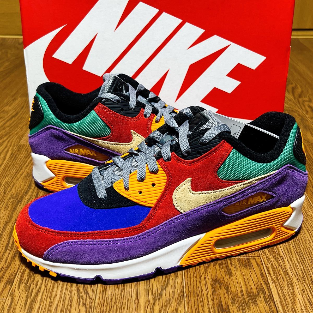 新品未使用】NIKE AIR MAX 90 LASER 27.5 限定モデル-