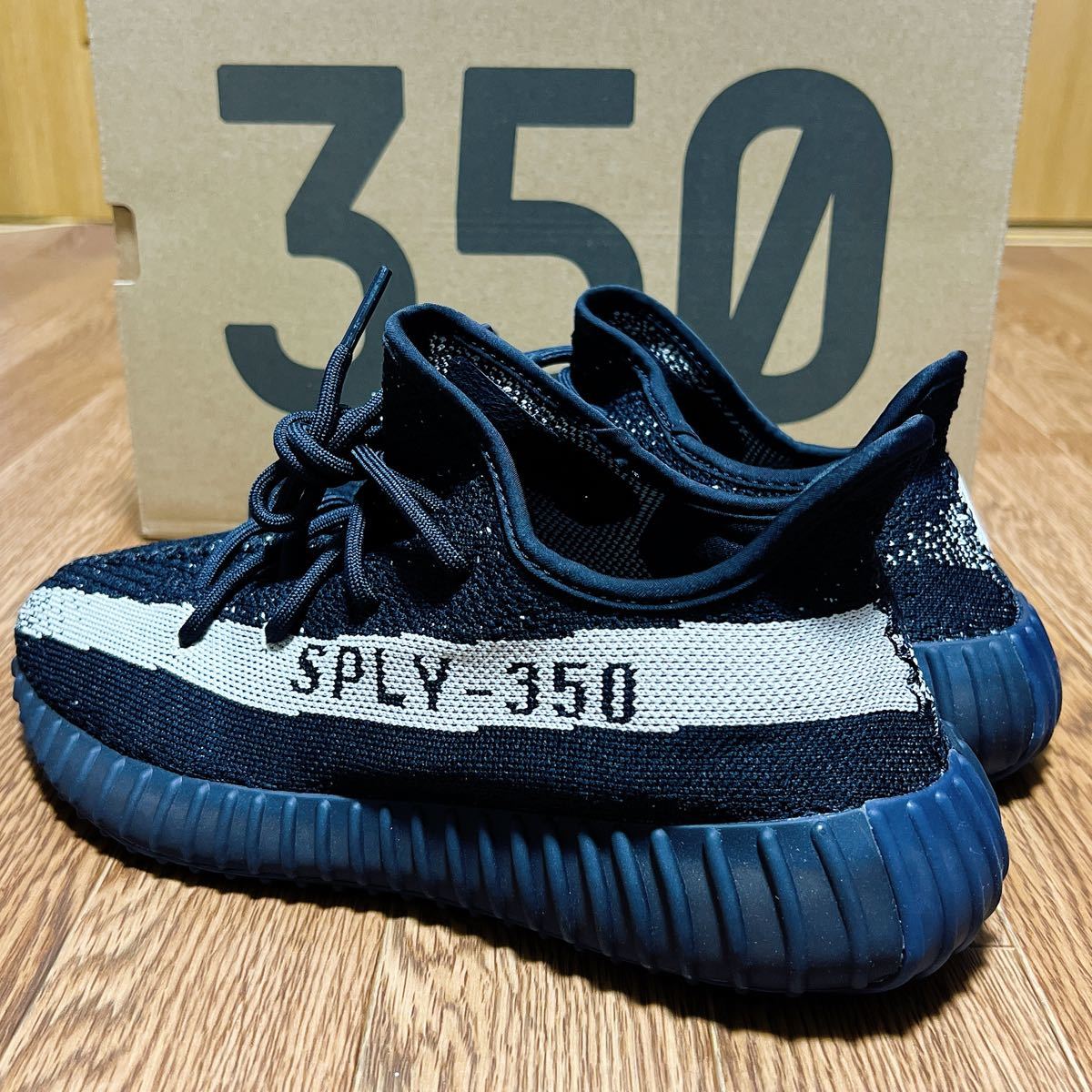 【新品未使用】27cm adidas YEEZY Boost 350 V2 Oreo アディダス イージーブースト 350 V2 オレオ US9  コアブラック