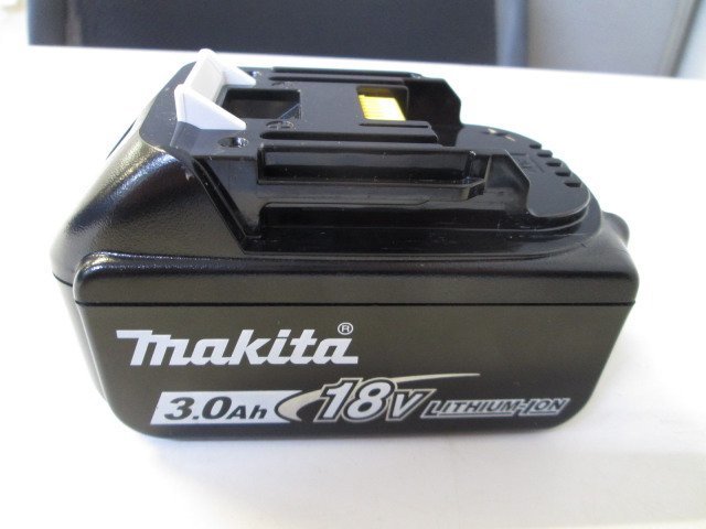 美品 純正 makita マキタ リチウムイオンバッテリ BL1830B 18V 3.0Ah 54Wh 残容量表示付 充電池 インパクトドライバ