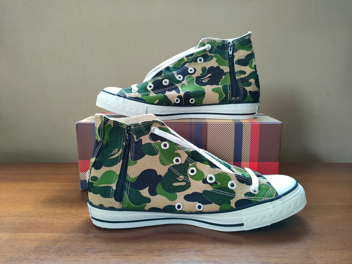 ☆【新品未使用】A BATHING APE ABC CAMO APE STA HI 26.5cm kanfa720.com