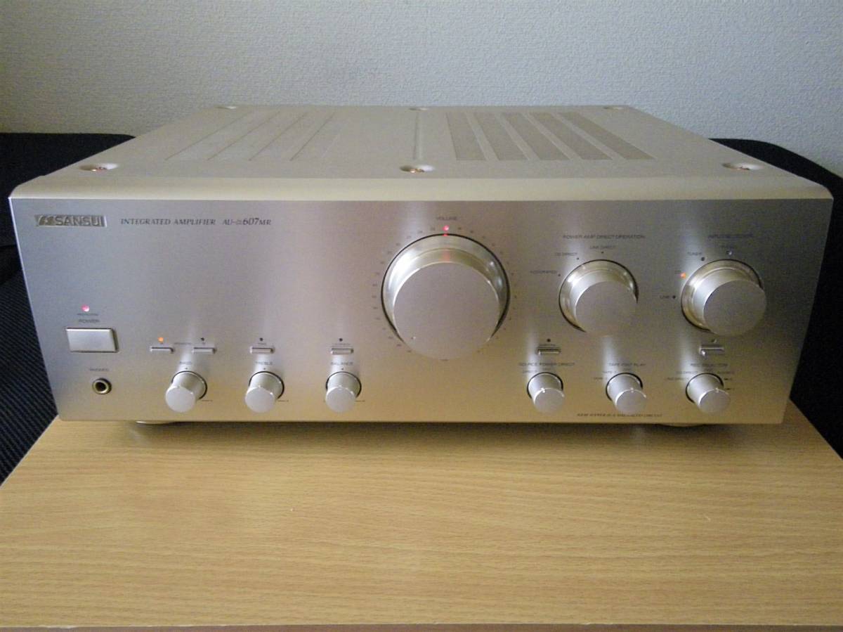 業者完全メンテ済み・良品】 SANSUI AU-α607MR サンスイプリメイン