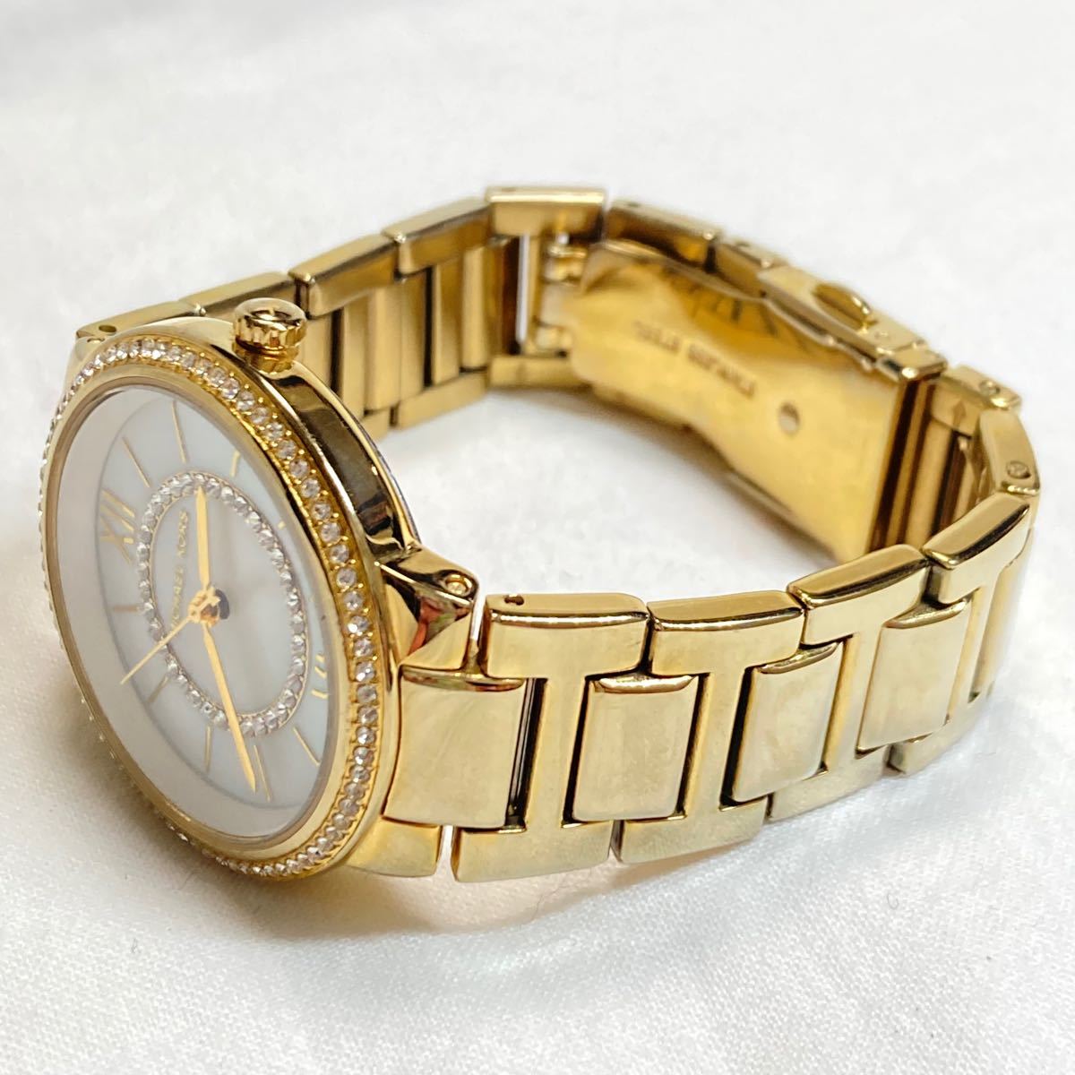 動作確認済】MICHAEL KORS マイケルコース レディース 腕時計 MK 動作確認済】MICHAEL KORS マイケルコース レディース 腕時計 MK