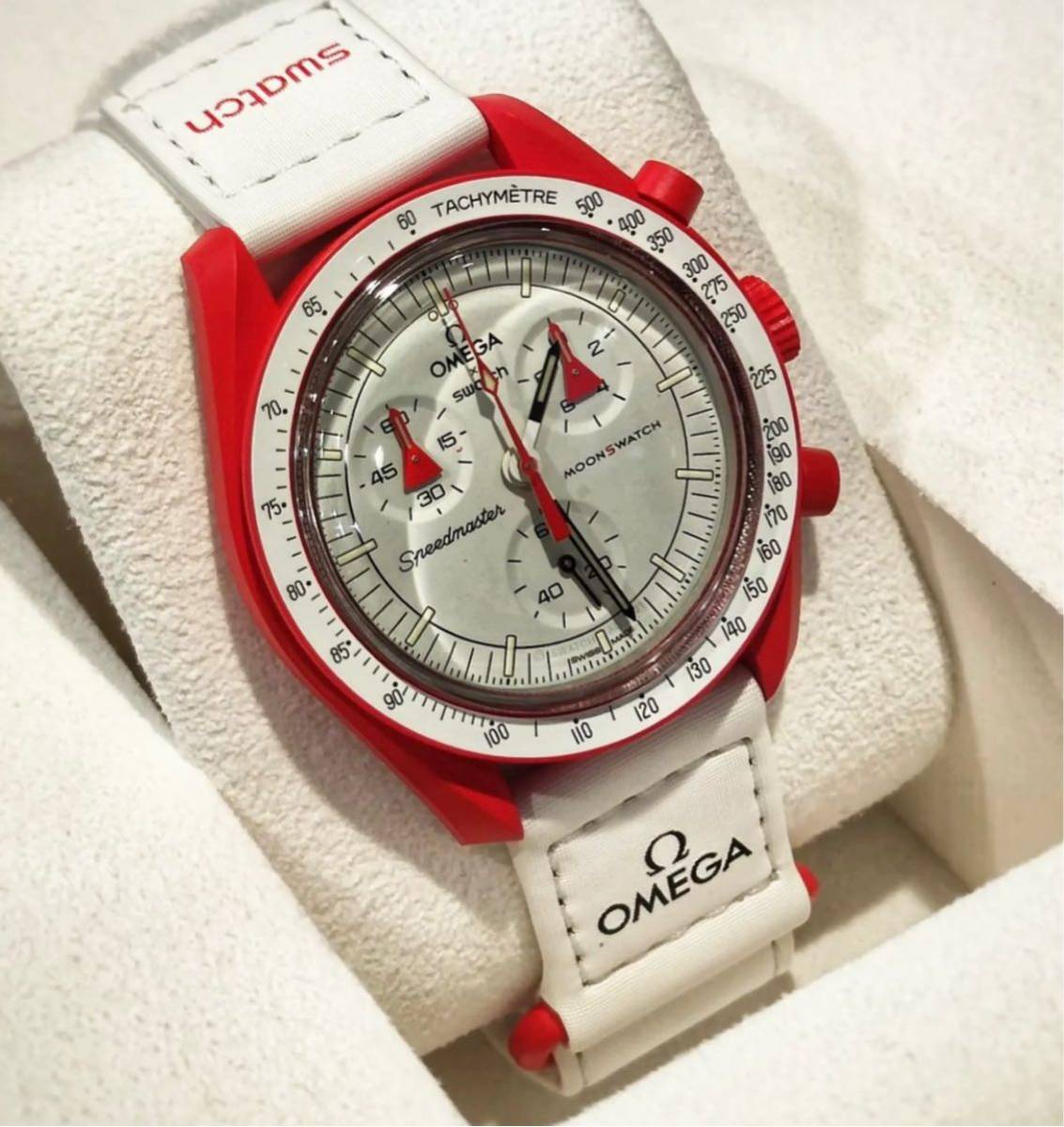 OMEGA swatch speedmaster moonwatch MARS 新品未使用】オメガ