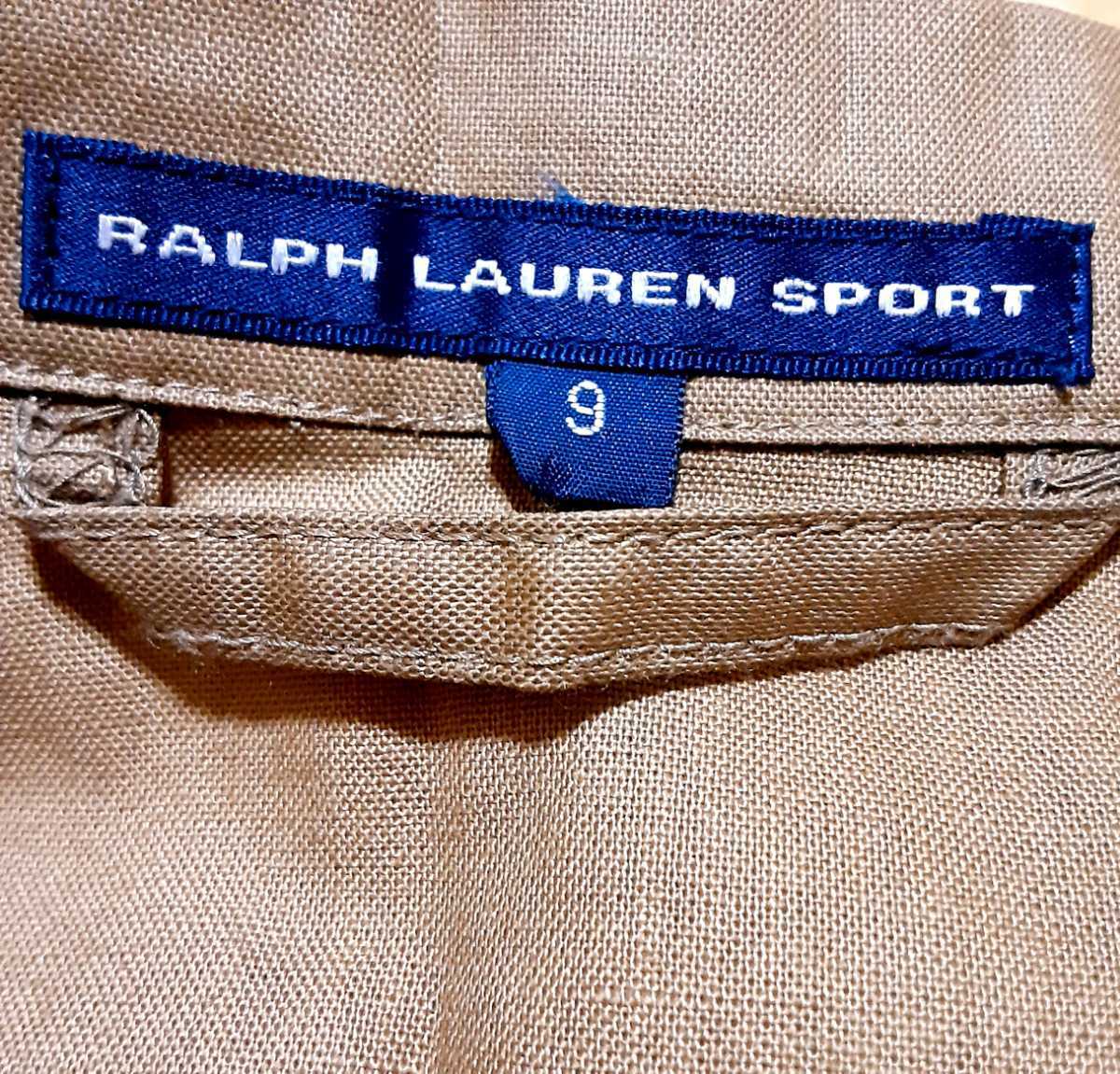 ☆新品で購入して☆ RALPH LAUREN SPORT ショールカラーニット
