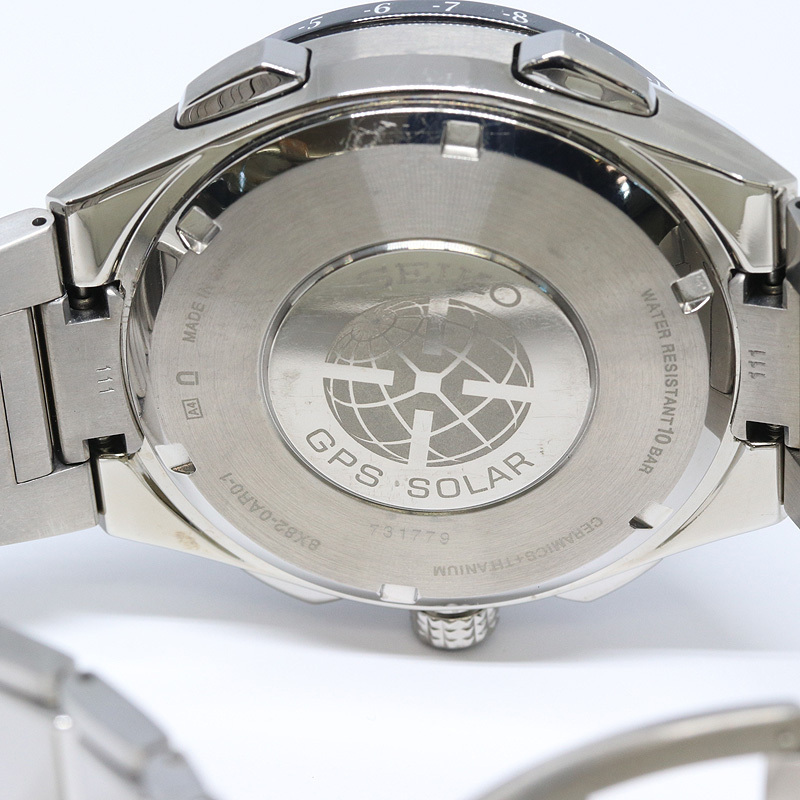セイコー アストロン エグゼクティブライン 8X SBXB129 8X82-0AR0-1 メンズ ソーラー 電波 腕時計 （質屋 藤千商店）_画像4