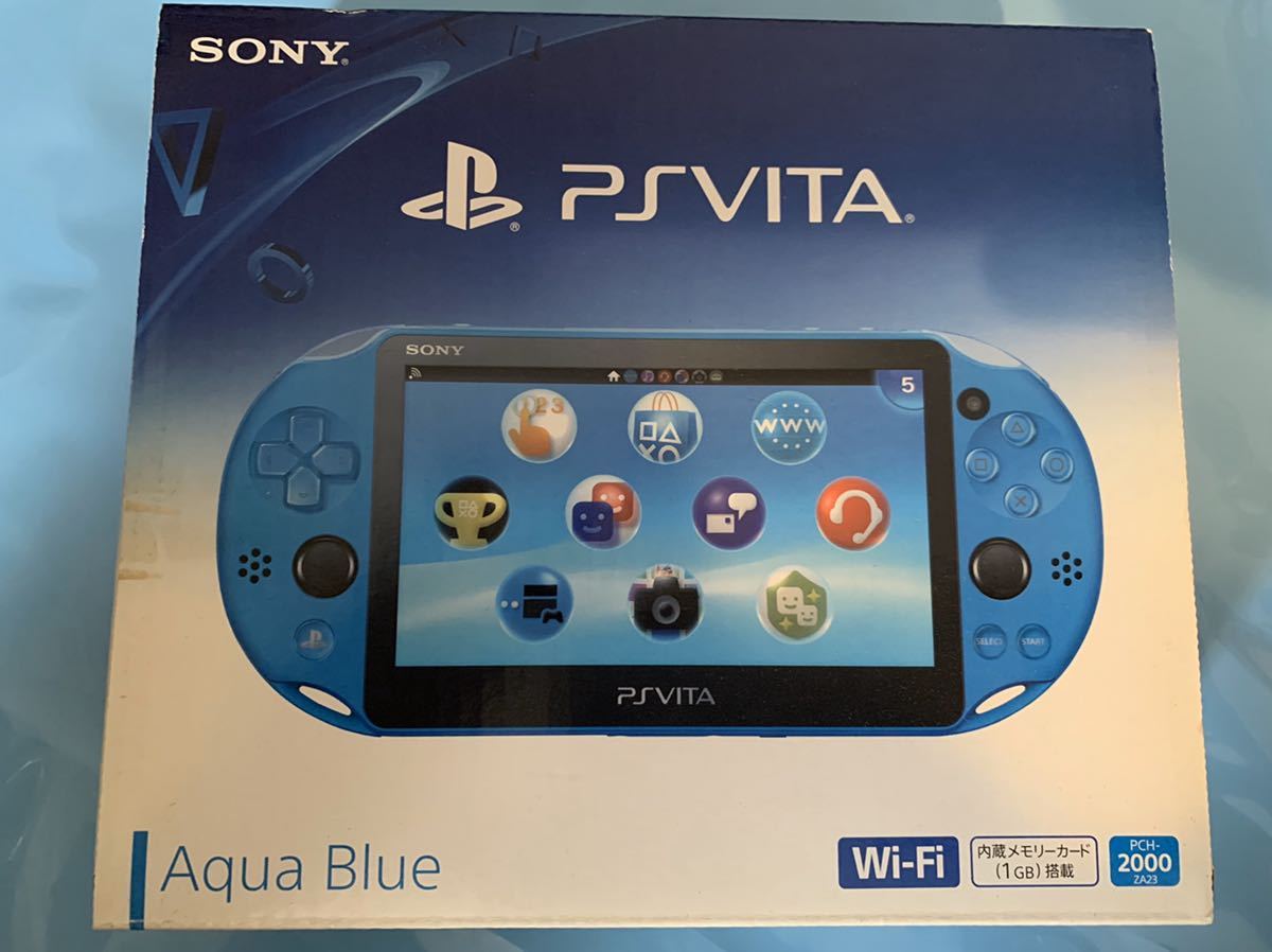 PlayStation Vita AQUA BLUE WiFi PCH2000(PS Vita本体)｜売買された 