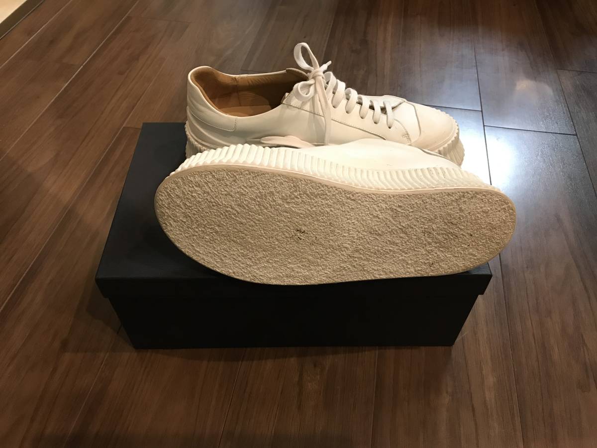 美品!JIL SANDER ジルサンダー レザー プラットフォーム 厚底