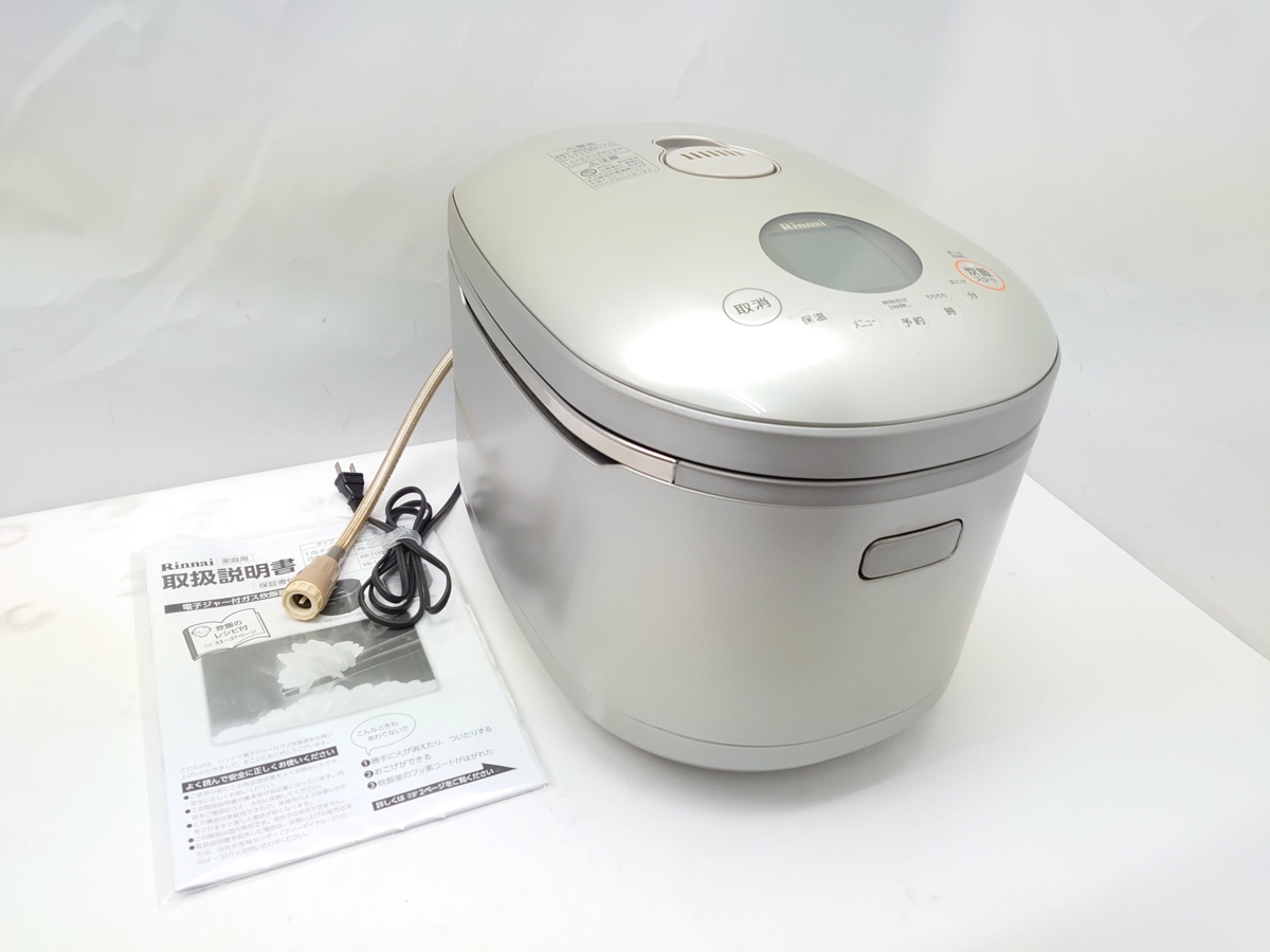 Rinnai リンナイ 電子ジャー付ガス炊飯器 RR-100MST2(PS) 直火匠 2019