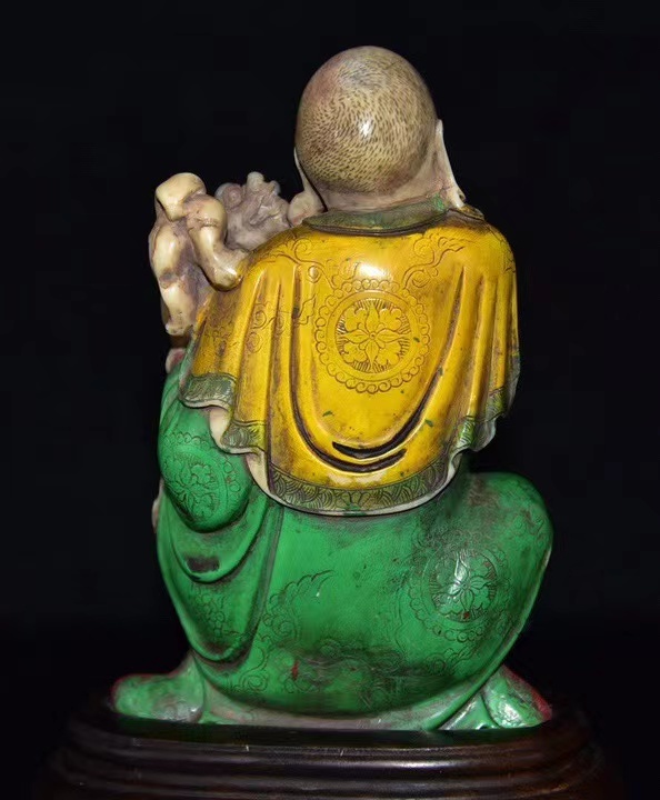 清・古寿山石・人物・置物』極細工・時代物・古賞物・中国古玩 清・古寿山石・人物・置物』極細工・時代物・古賞物・中国古玩