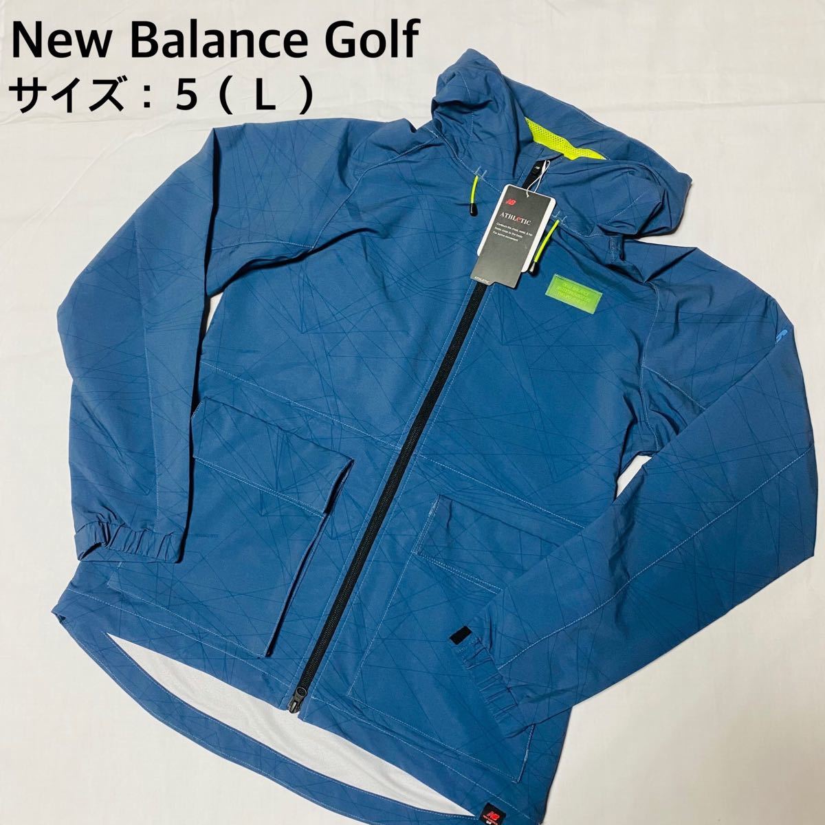 新品、未使用】ニューバランスゴルフ ジャケット メンズ サイズ:5(L)-