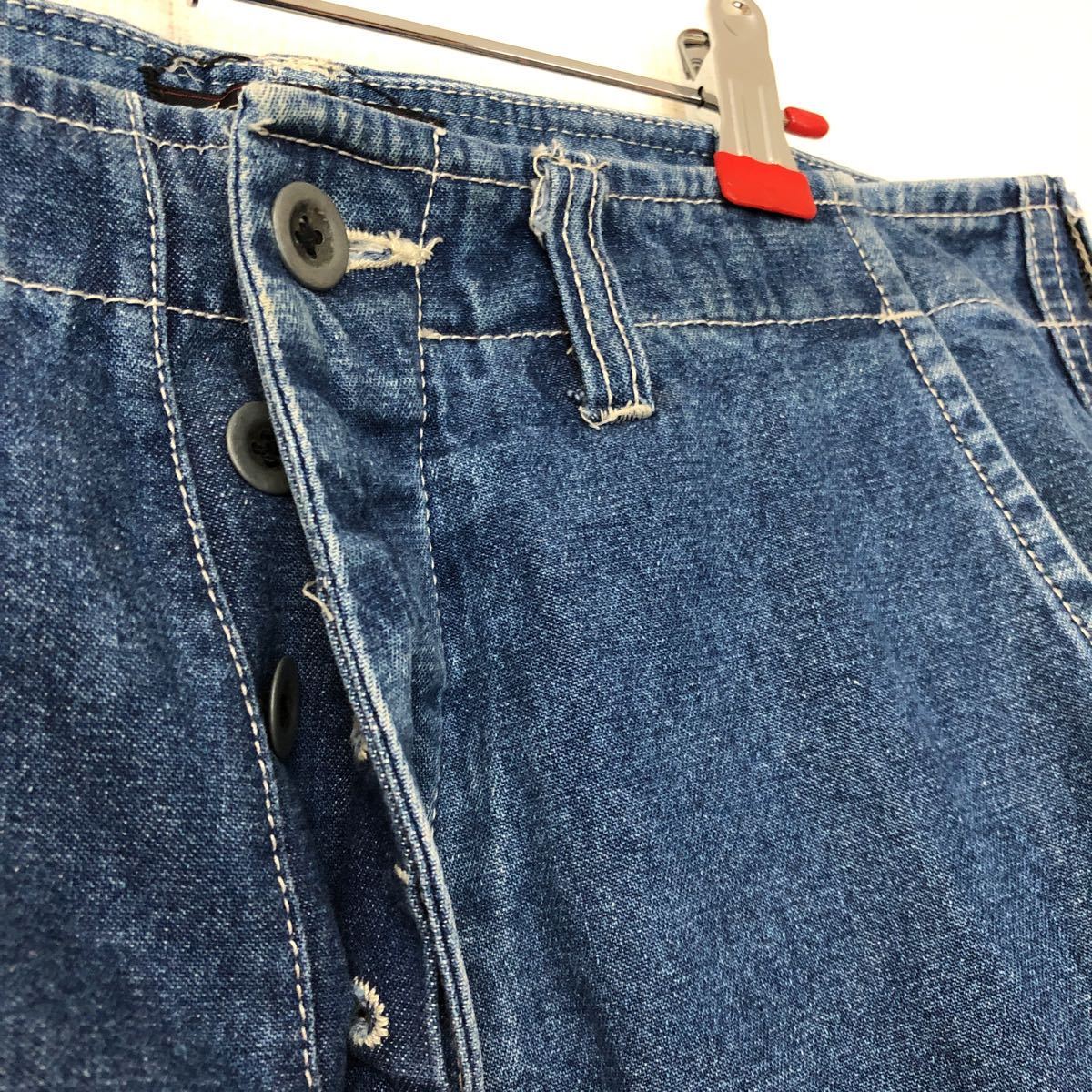 公式売れ筋 90s RRLデニム カーゴパンツ w31×L30 三ツ星タグ