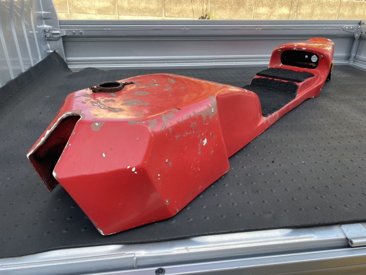 ☆ Z2 Z1 当時物 FRP 外装 ☆ カフェレーサー タンク テール ☆ Z2 Z1 当時物 FRP 外装 ☆ カフェレーサー タンク テール