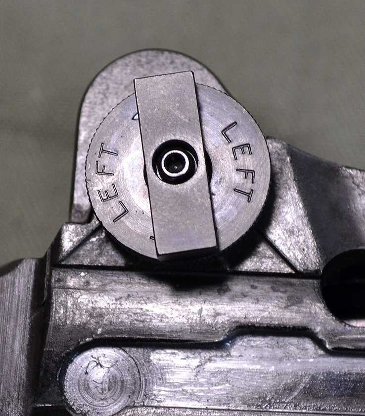 M1ガーランドWW2型リアサイト実物レプリカ 第二次世界大戦アメリカ軍