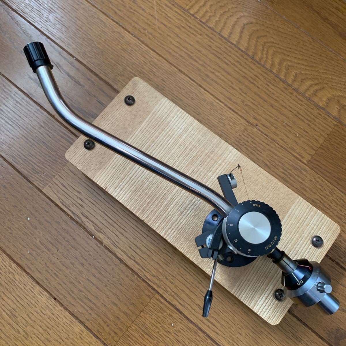 トーンアーム ／マイクロ／MA101MK2／／音出動作確認済／スタスティックバランス／貴重／ショートアーム