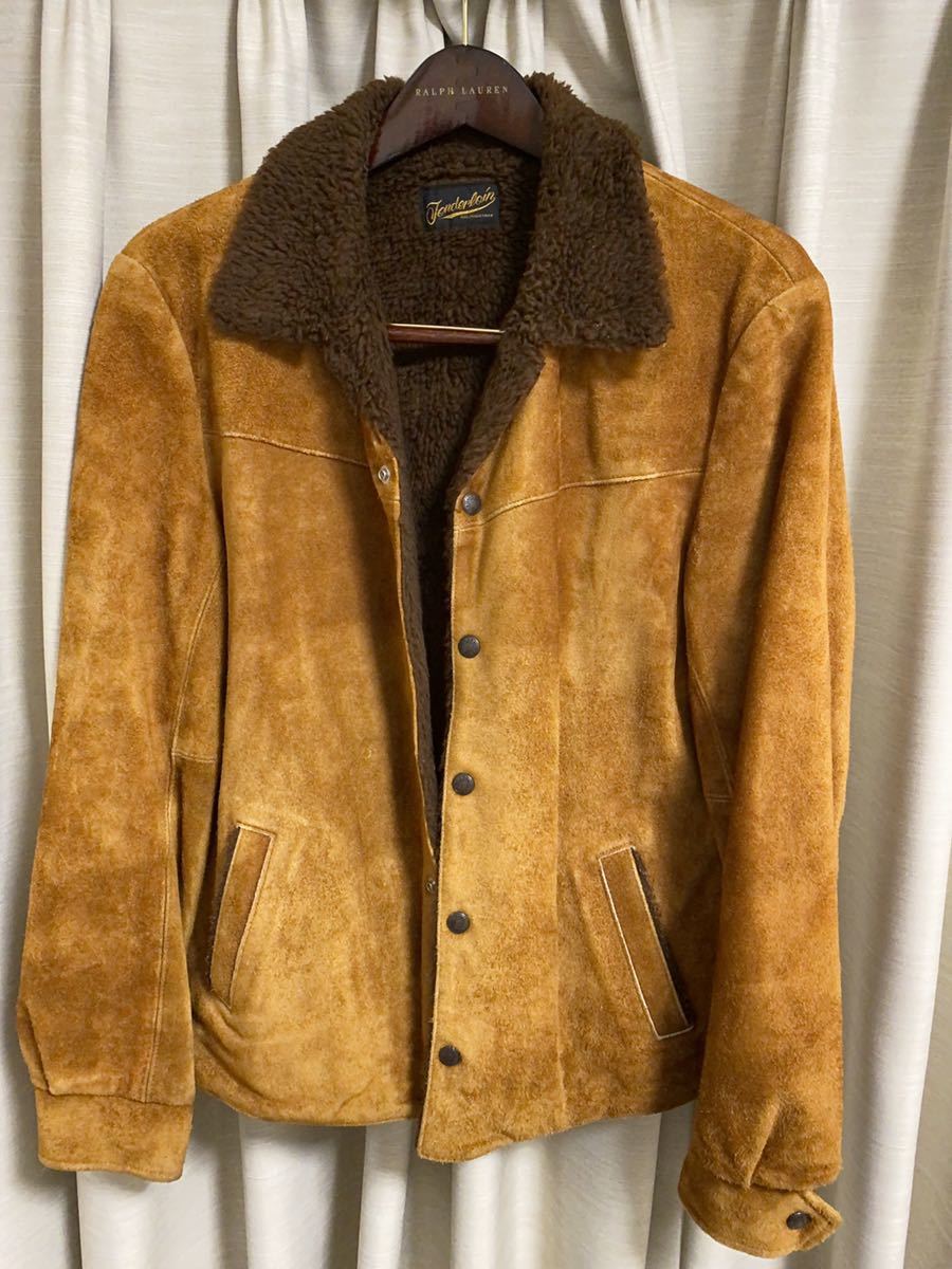 ◇限定Special Price 名作 TENDERLOIN スエード レザー ジャケット XS