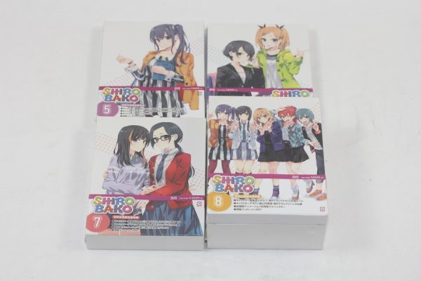 マルチボーダーシリーズ 新品未開封 SHIROBAKO 初回限定版 DVD 全8巻