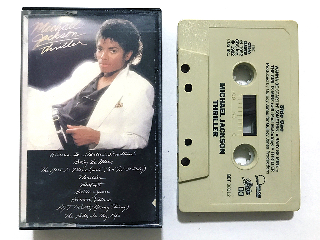 オンラインストア最安価格 カセットテープ Thriller Michael Jackson Eb53d6c5 即日発送 Www Cfscr Com