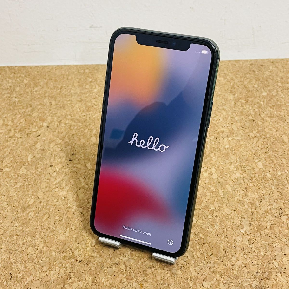 AU版 iPhone 11 Pro 256GB ミッドナイトグリーン 84% i7846 コンパクト