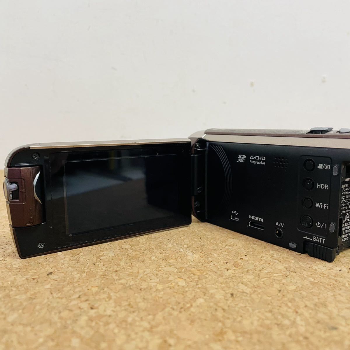 ジャンク　ビデオカメラ　Panasonic HC w580m i7291 60サイズ発送_画像4