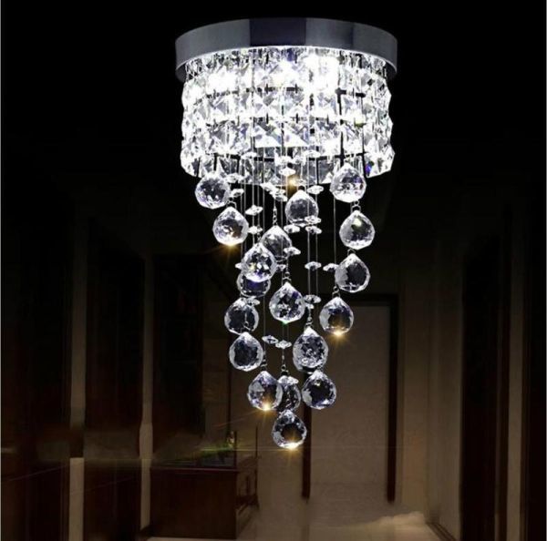 PR033:モダン デザイン LED ペンダント クリスタル シャンデリア 屋内照明 装飾的 シーリングライト_画像6