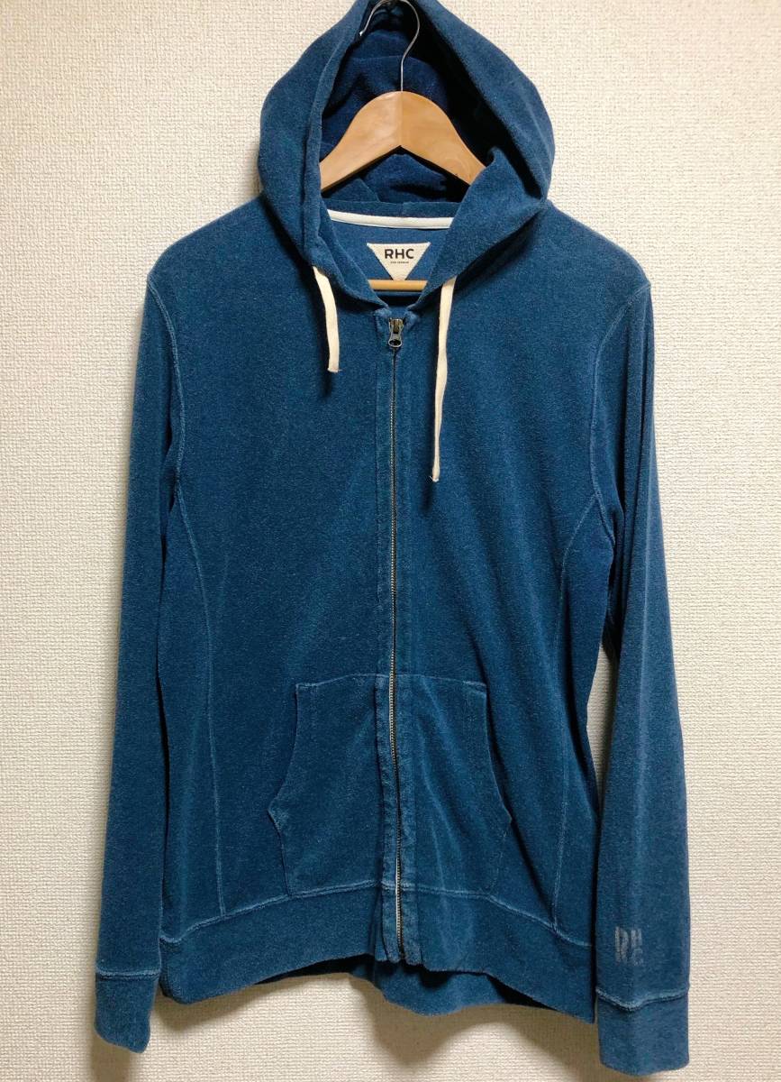 み〜様 美品 RonHerman パイルパーカー S Yahoo!オークション - 美品 Ron Herman インディゴ パイル