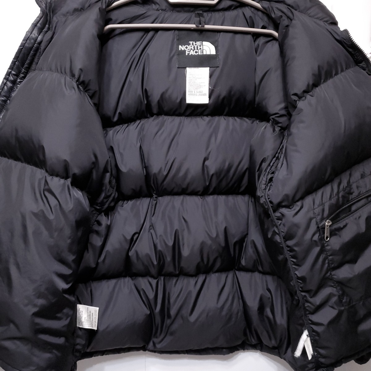 THE NORTH FACE NUPTSE ヌプシ 700 ダウンジャケット 黒 ブラック ...