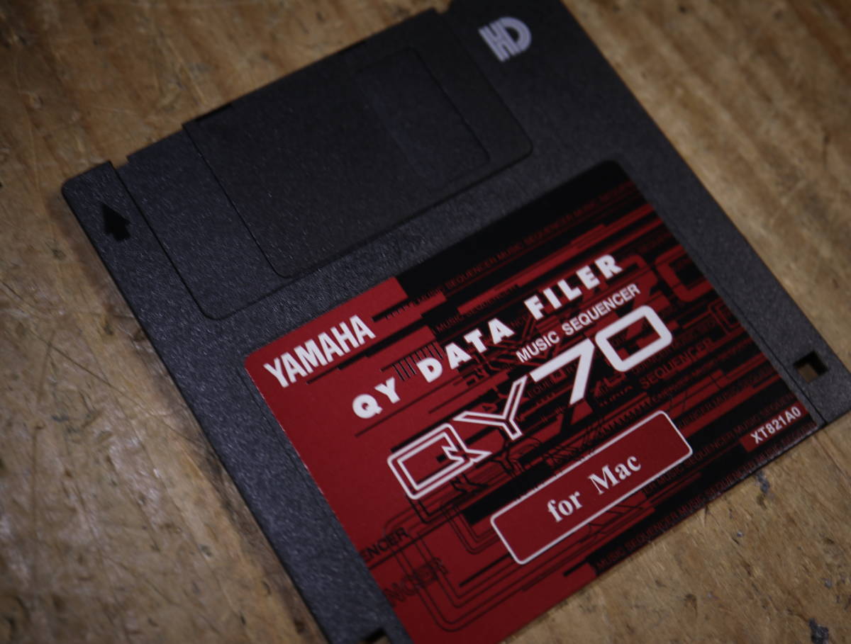 YAMAHA QY70 data filer FD 2枚セット_画像2