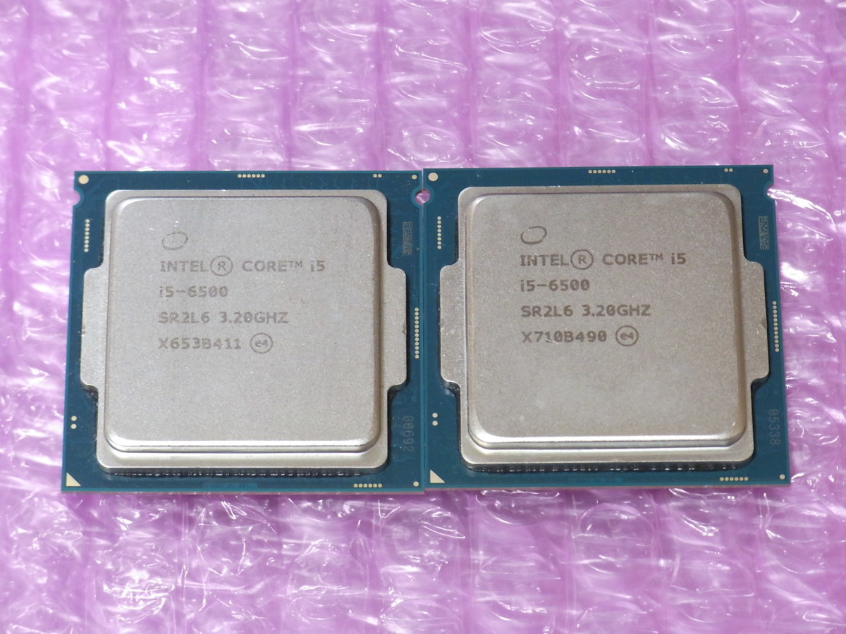 CPU Intel Core i5 6500 3.2GHz 7個セット www.thesciencebasement.org