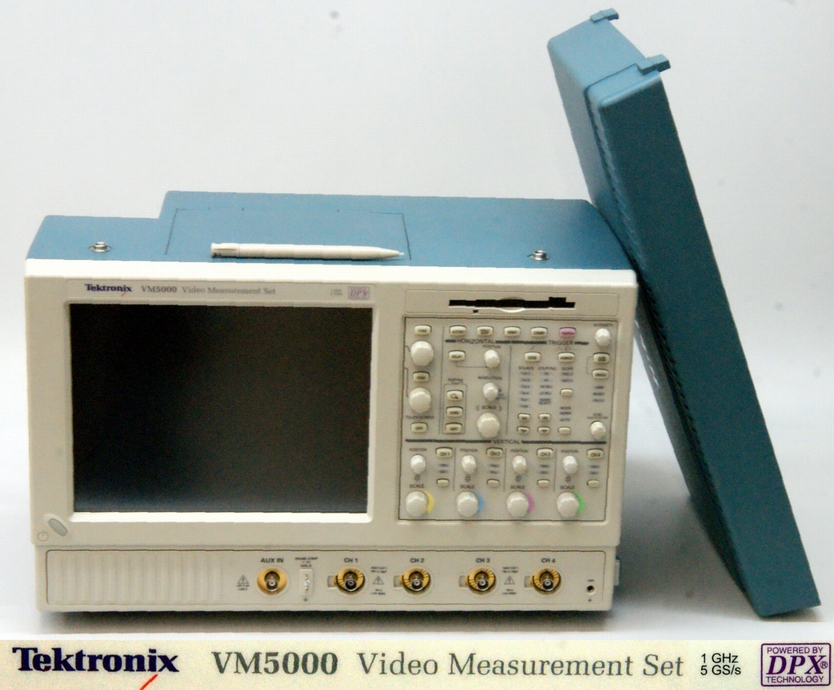セール 登場から人気沸騰 Measurement Video VM5000 CP38358☆Tektronix Set ビデオアナライザ【返品保証なし】 1GHz) (5GS/s その他