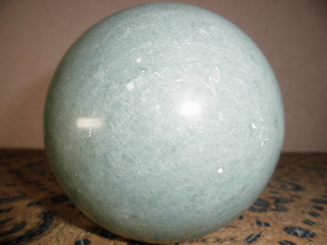** antique heaven country ** rare article!! Power Stone * green sphere (5)
