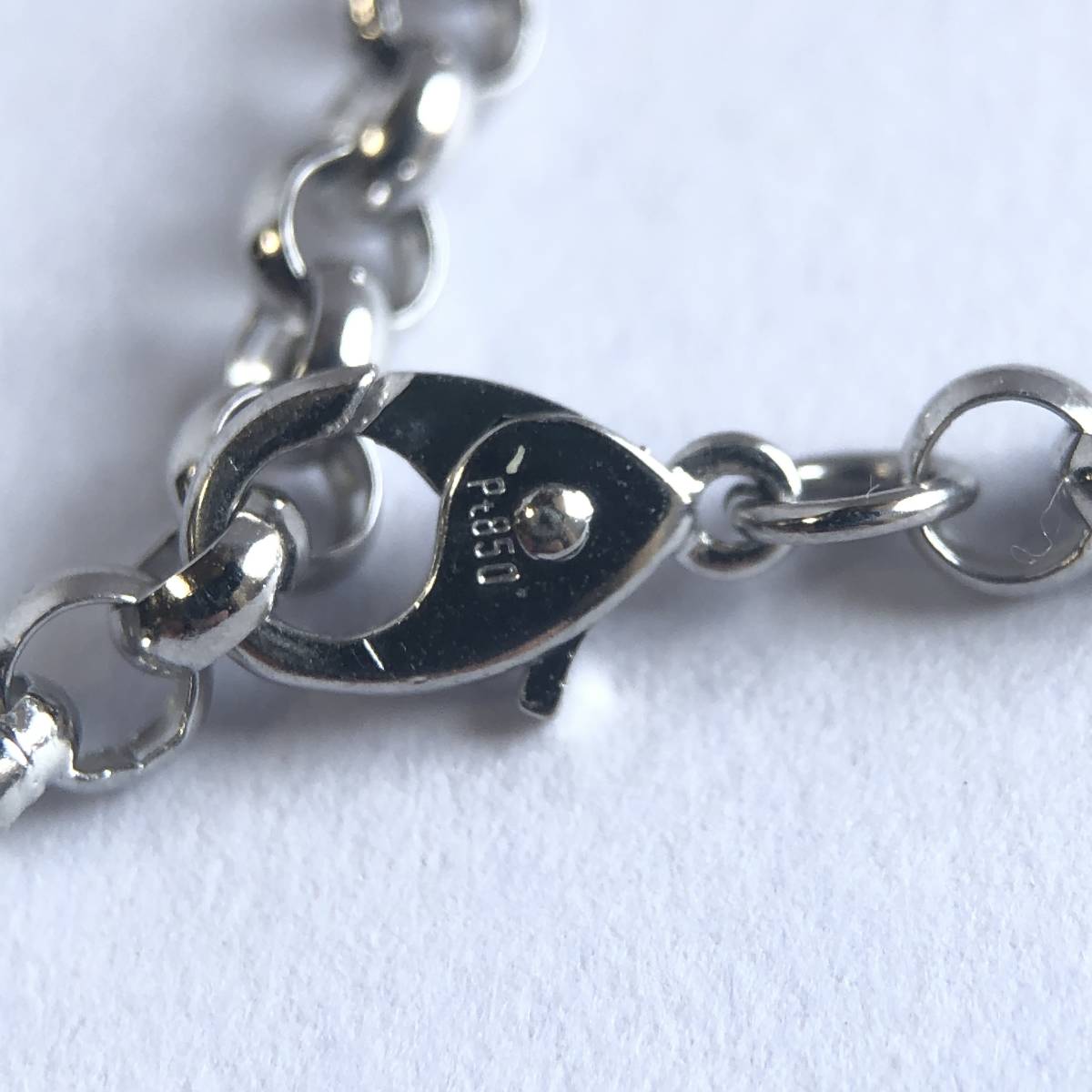 プラチナ 南洋 黒蝶 ペンダント ネックレス Pt pearl pendant necklace-