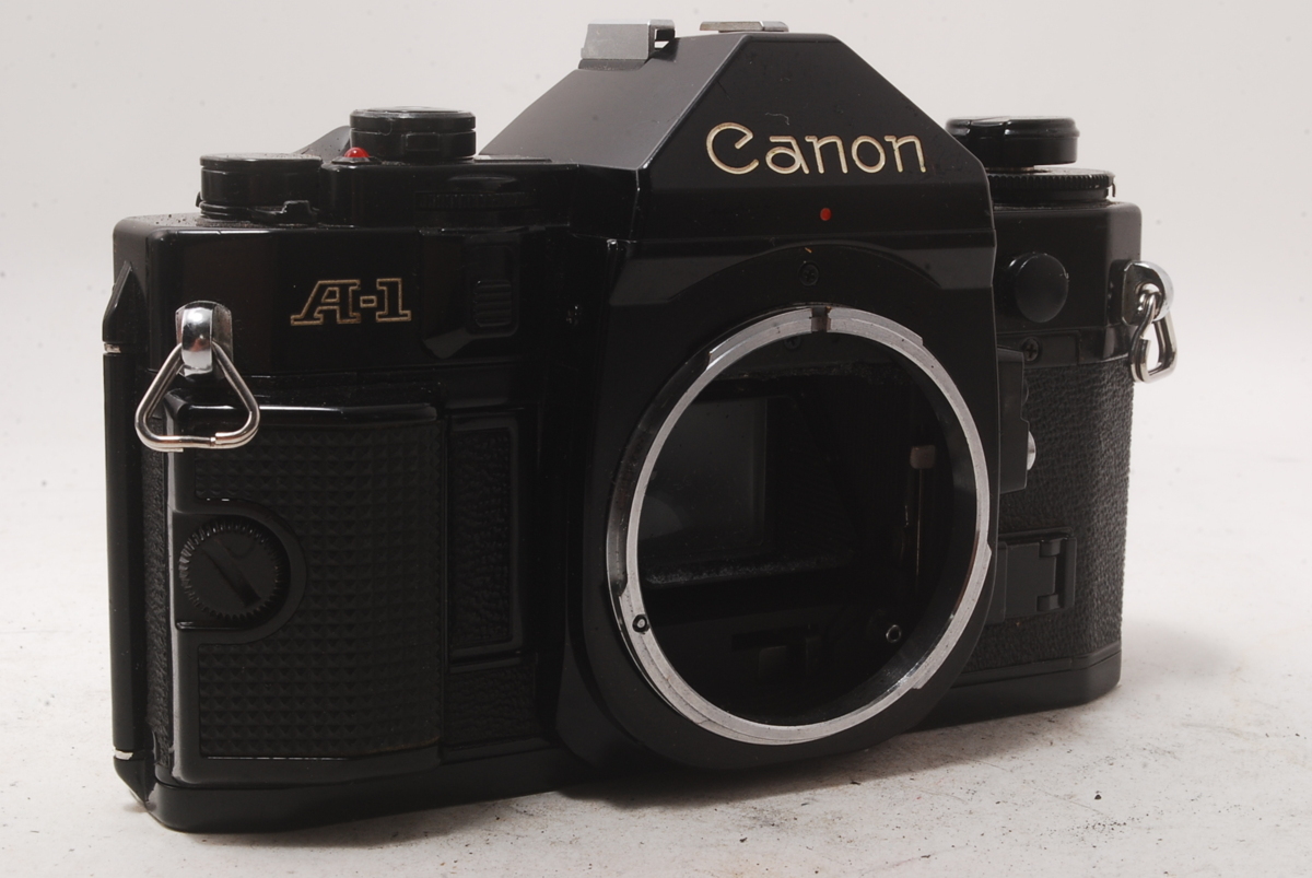 【激レア】キヤノン Canon A-1 黒 black SLR フィルム一眼レフ_画像3