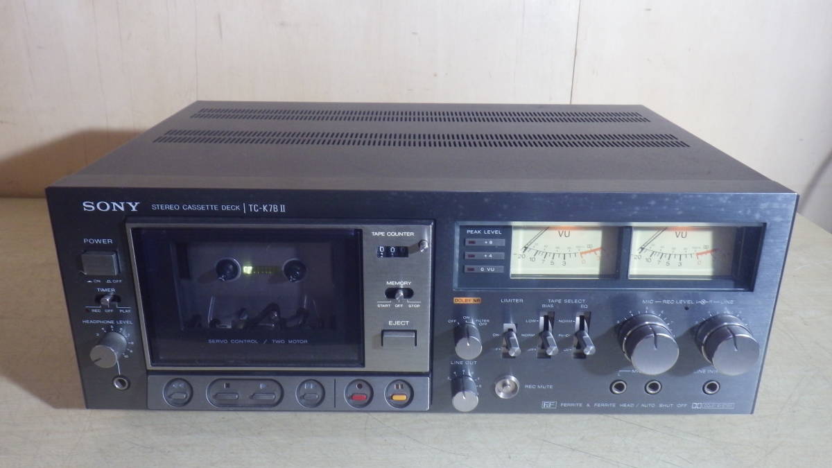 SONY/ソニー カセットデッキ TC-K7BⅡ SONY/ソニー カセットデッキ TC-K7BⅡ