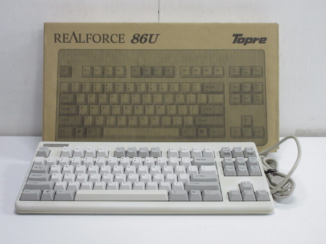 Yahoo!オークション - 希少 東プレ Topre キーボード リアルフォース Re...