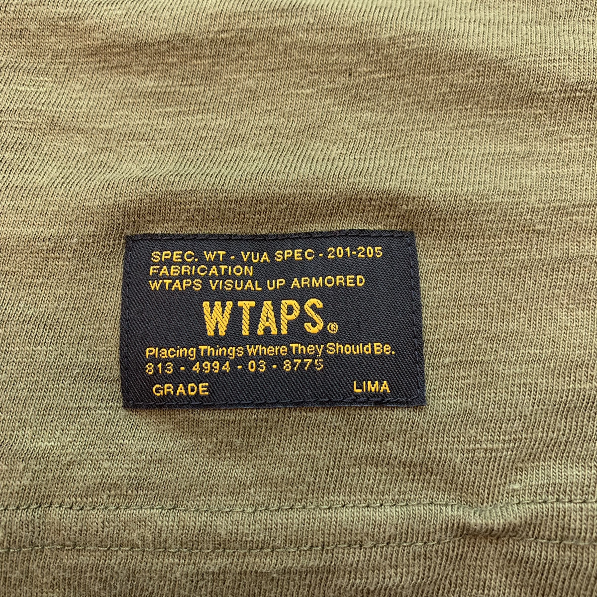 ○WTAPS ダブルタップス TACTICAL HOODY ハーフジップ パーカー