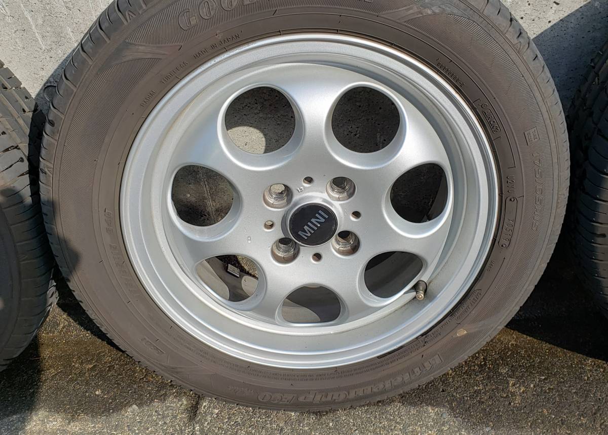 MINI純正ホイール&夏タイヤ4本セット 15×5.5J 4H +45 175/65R15