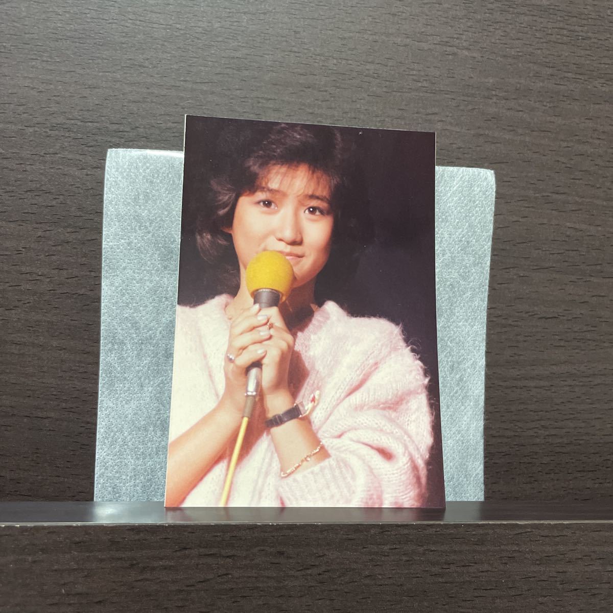 希少生写真!! 岡田有希子 コンサート写真 L版 コレクター必見!! 昭和