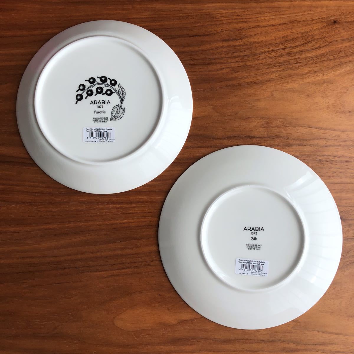 新品 未使用】アラビア トゥオキオ 20cm パープル パラティッシ 新品 未使用】アラビア トゥオキオ 20cm パープル パラティッシ